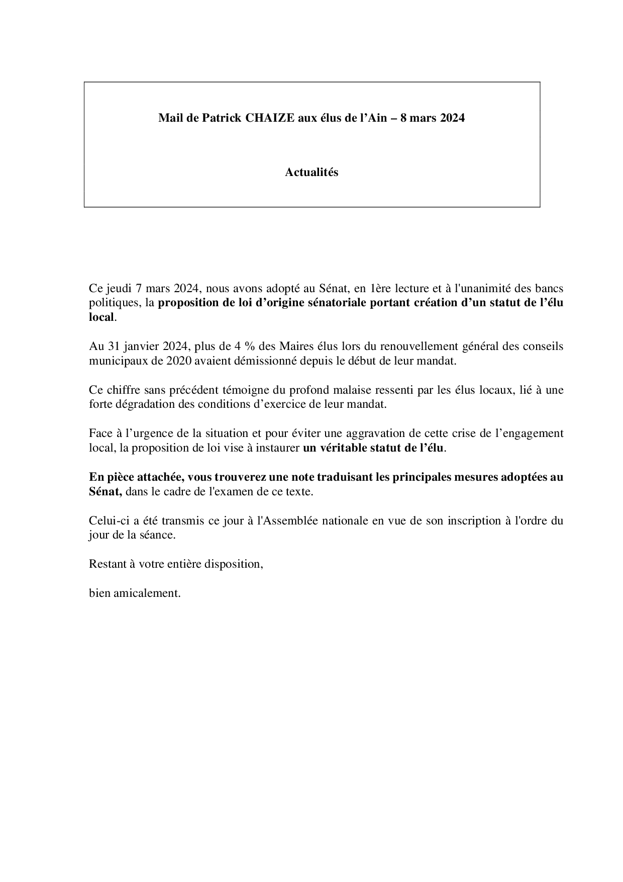Mail_Information_Communiqué_Elus_Ain_N°111_20240308