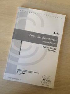 RapportPouruneRépubliquenumérique Avril2016