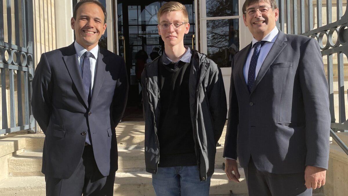 Visite Tom VIEILLARD GRELET Prodige de la république 20211027