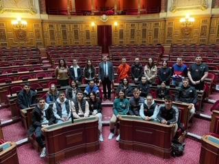 Visite Sénat Lycée Carriat 20220316