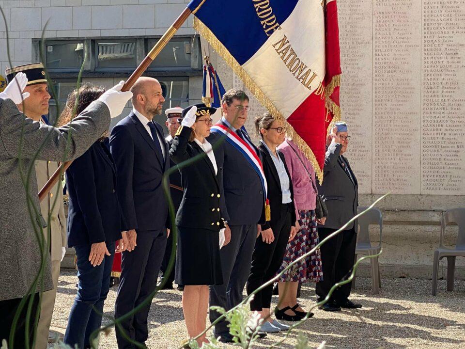 Cérémonie 8 Mai BOURG EN BRESSE 2022