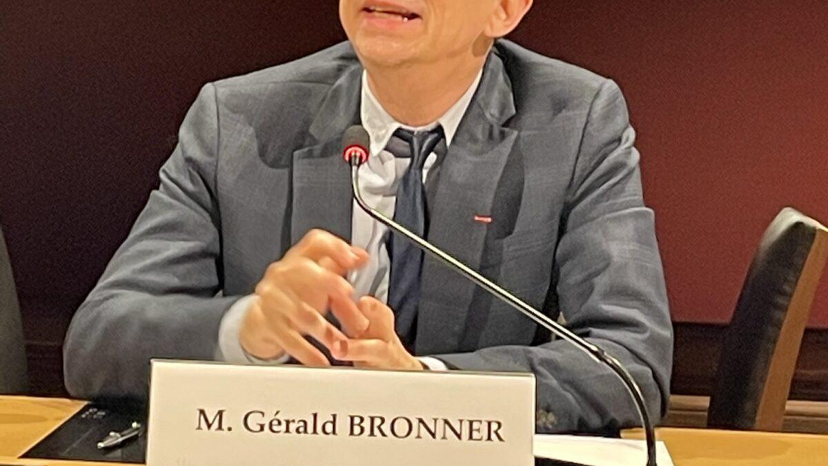 Commission GE 20220607 Gérald BRONNER
