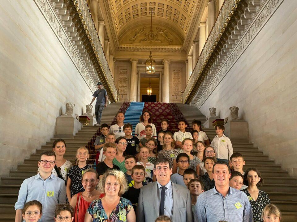 Visite Sénat CM Enfants