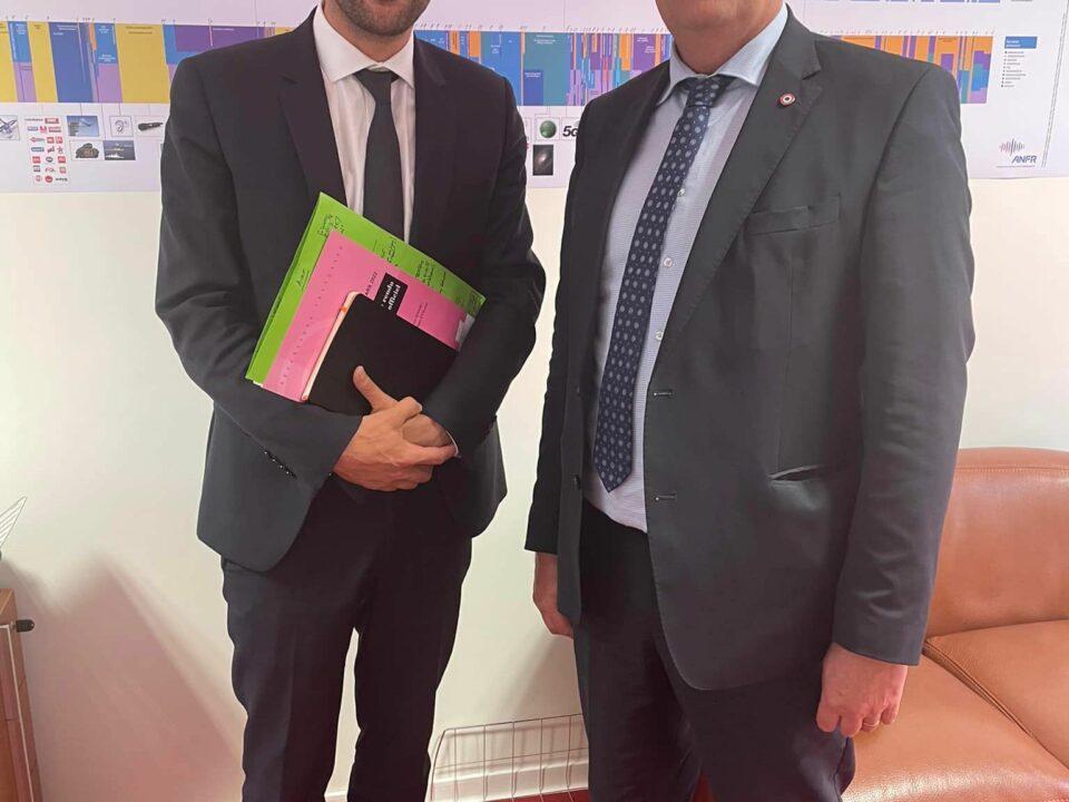 Rencontre Jean Noel BARROT Ministre Numérique