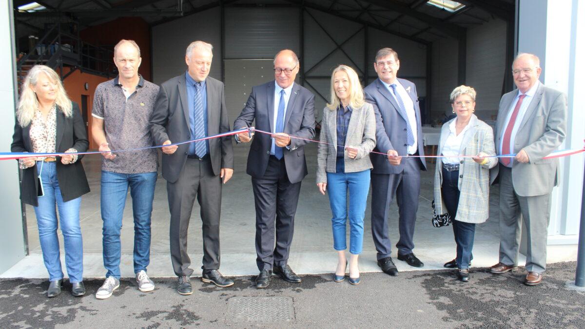 REPLONGES Inauguration bâtiment technique