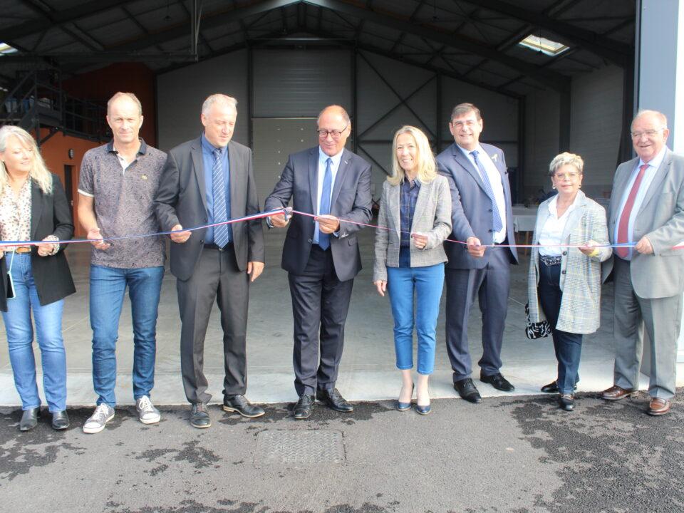 REPLONGES Inauguration bâtiment technique