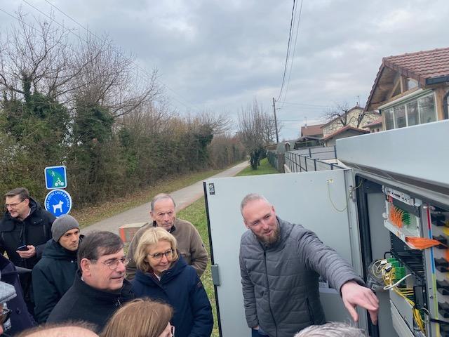 Visite Laure de La Raudière Ain 20230127