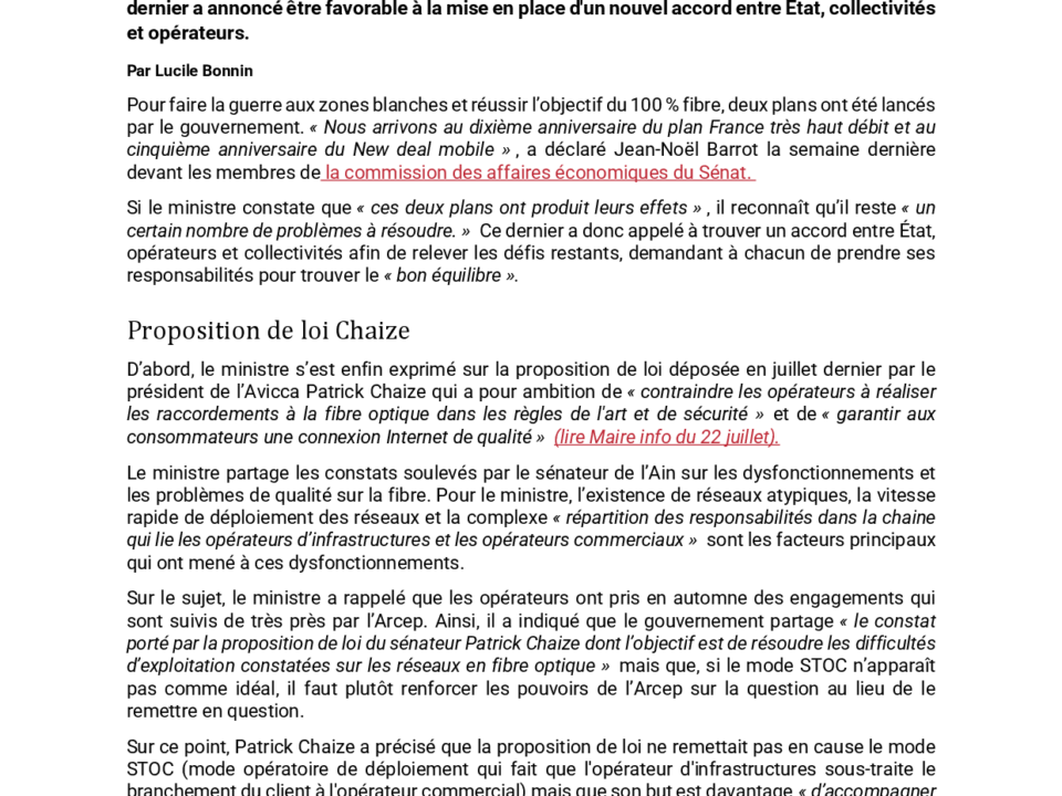 Article Web maire info.com