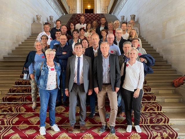Visite Sénat CM REPLONGES 20230525