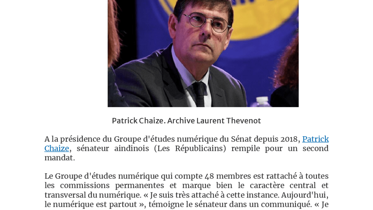 Article Web leprogres.fr