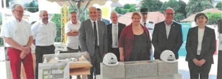 PLATEAU D HAUTEVILLE La construction de la nouvelle gendarmerie