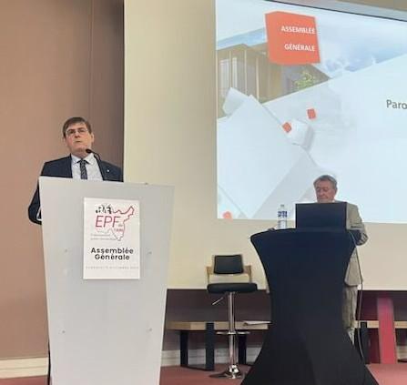 Capture d’écran AG EPF