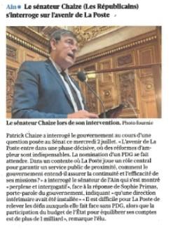 Article LeProgrès Avenir Poste