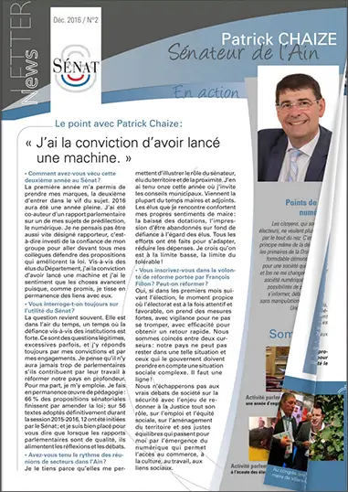 Feuilleter la newsletter