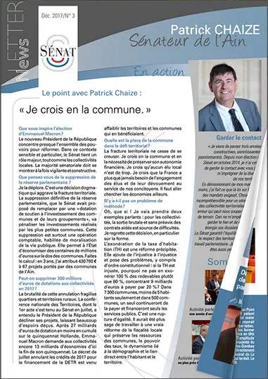 Feuilleter la newsletter