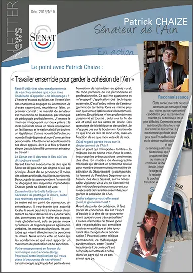 Feuilleter la newsletter